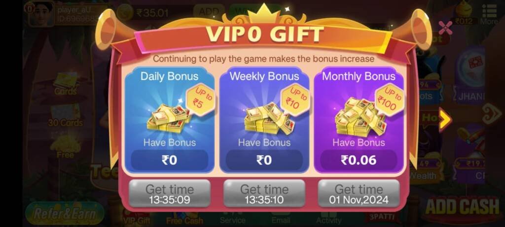 Teen Patti Gold Game